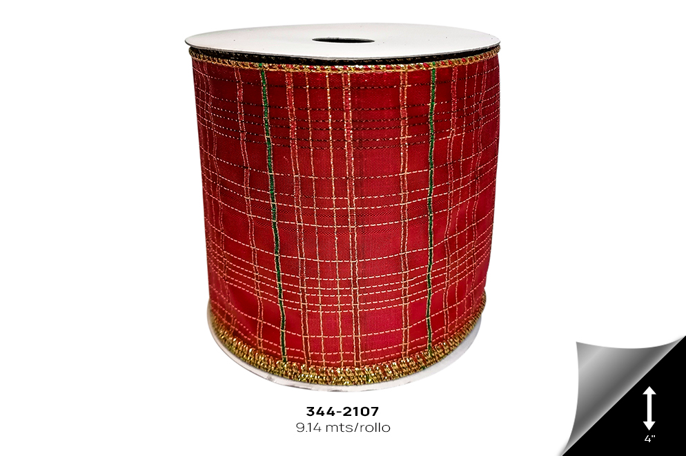 344-2107 Cinta Navidad - 344-2107