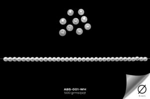 ABS-001-WH PERLA ABS BLANCA - ABS-001-WH