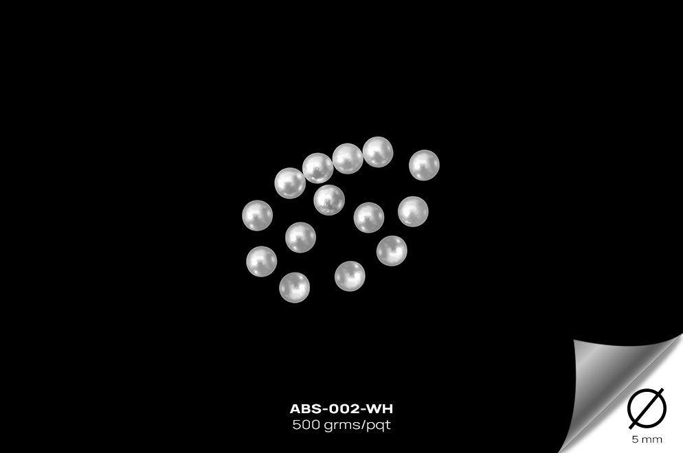 ABS-002-WH PERLA ABS S/H BLANCA - ABS-002-WH