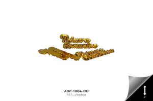 ADP-1004-DO Adornos plasticos - primera comunion REF: 2135-GD GOLD 144 u/bolsa - ADP-1004-DO