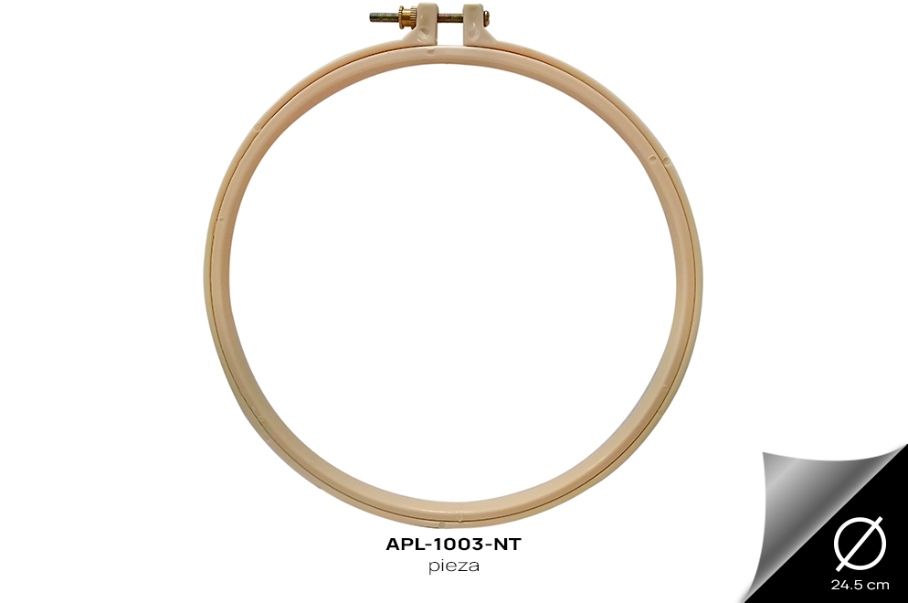 APL-1003-NT Aro Plastico para Tejer Ref Natural pieza - APL-1003-NT