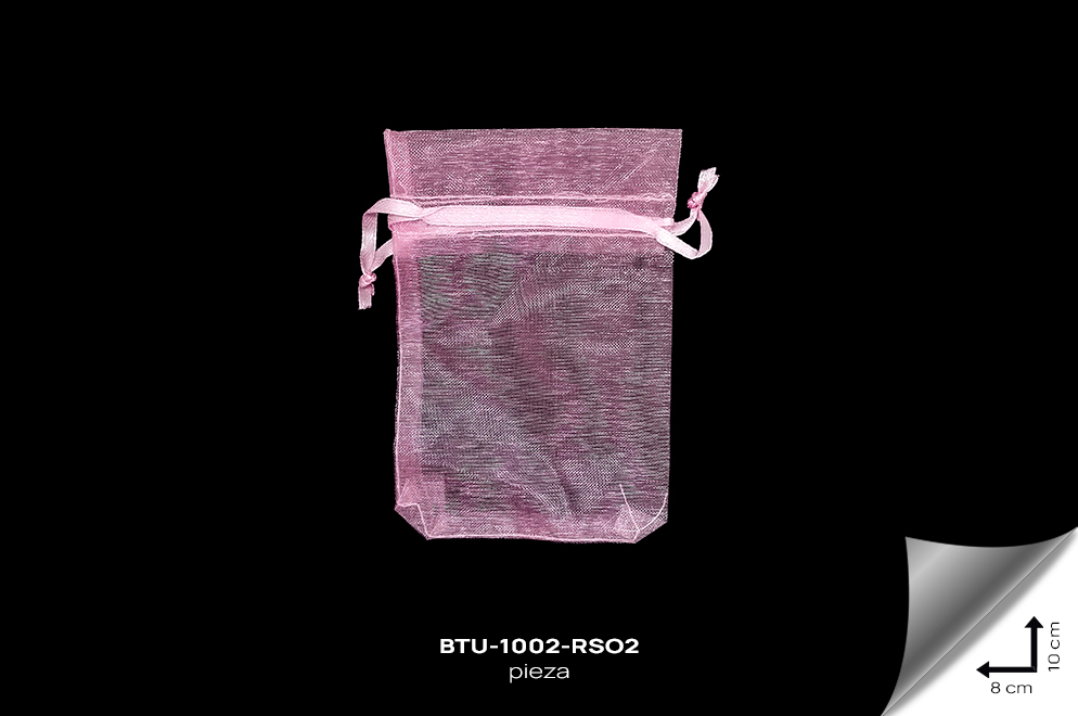 BTU-1002-RSO Bolsa Tull Rosado Fuerte - BTU-1002-RSO