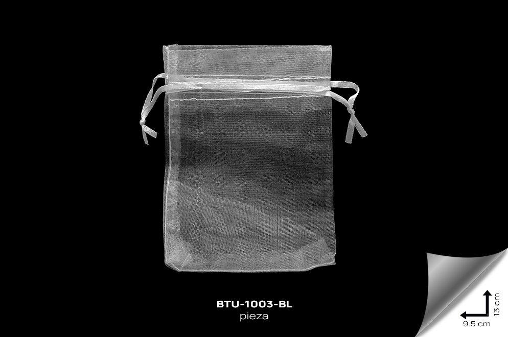 BTU-1003-BL Bolsa Tull Blanco - BTU-1003-BL