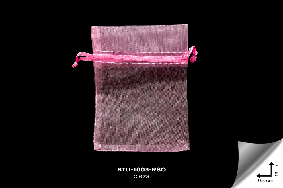 BTU-1003-RSO Bolsa Tull Rosado Fuerte - BTU-1003-RSO