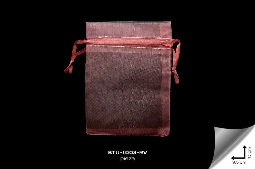 BTU-1003-RV Bolsa Tull Palo de Rosa - BTU-1003-RV
