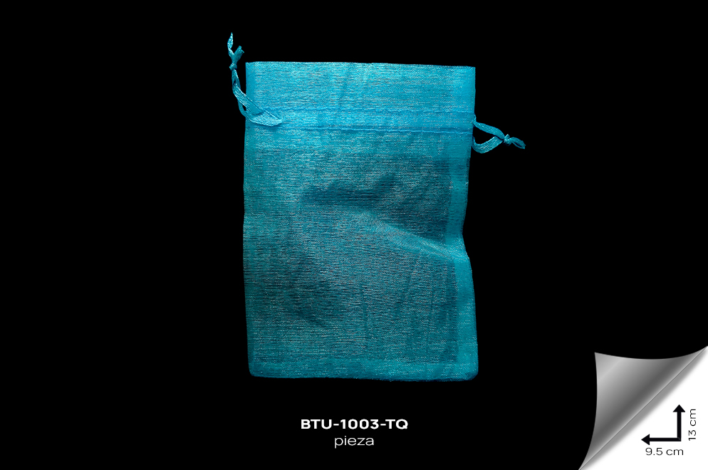 BTU-1003-TQ Bolsa Tull Turquesa - BTU-1003-TQ