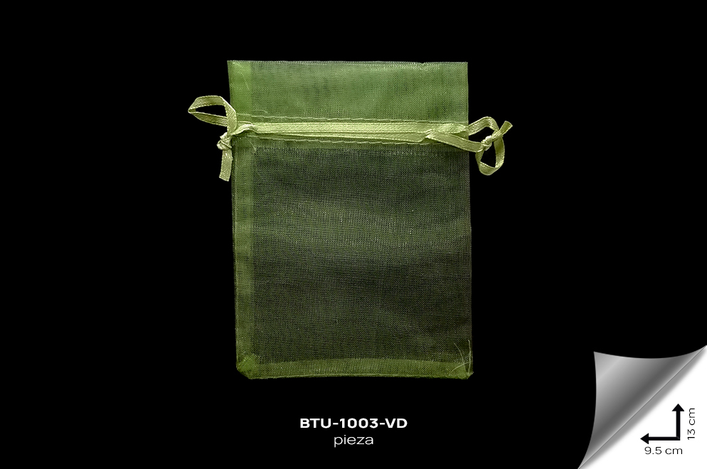 BTU-1003-VD Bolsa Tull Verde Oliva - BTU-1003-VD