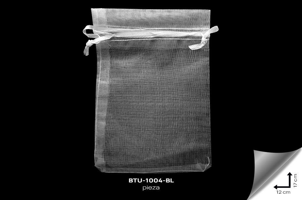 BTU-1004-BL Bolsa Tull Blanco - BTU-1004-BL