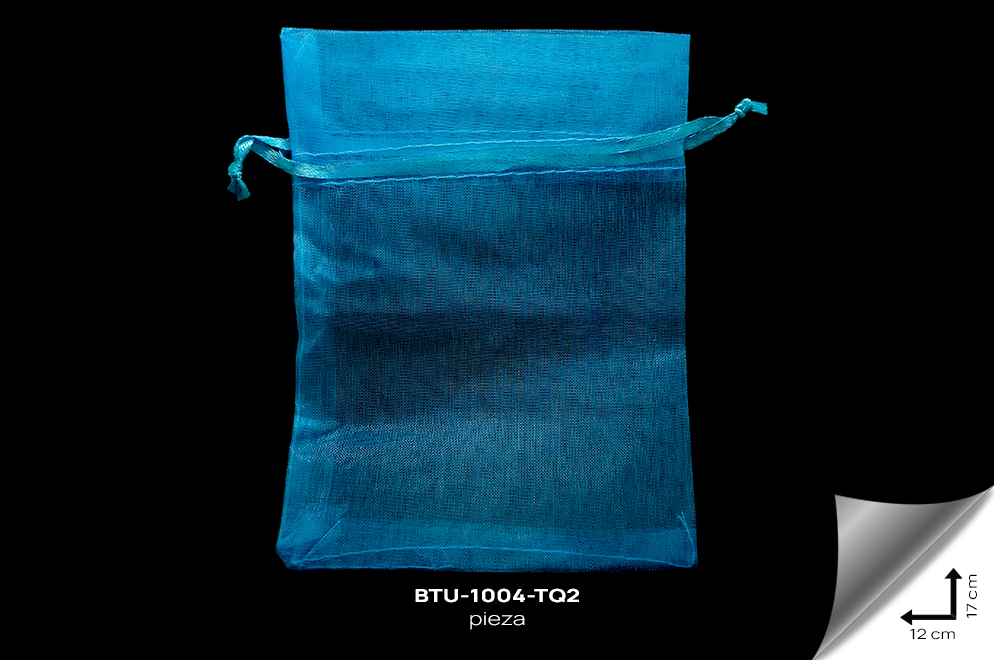 BTU-1004-TQ Bolsa Tull Turquesa - BTU-1004-TQ