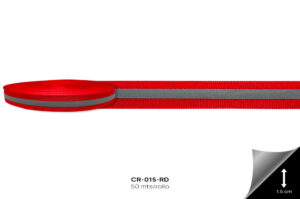 CR-015-RD Cinta Reflectiva Roja - CR-015-RD