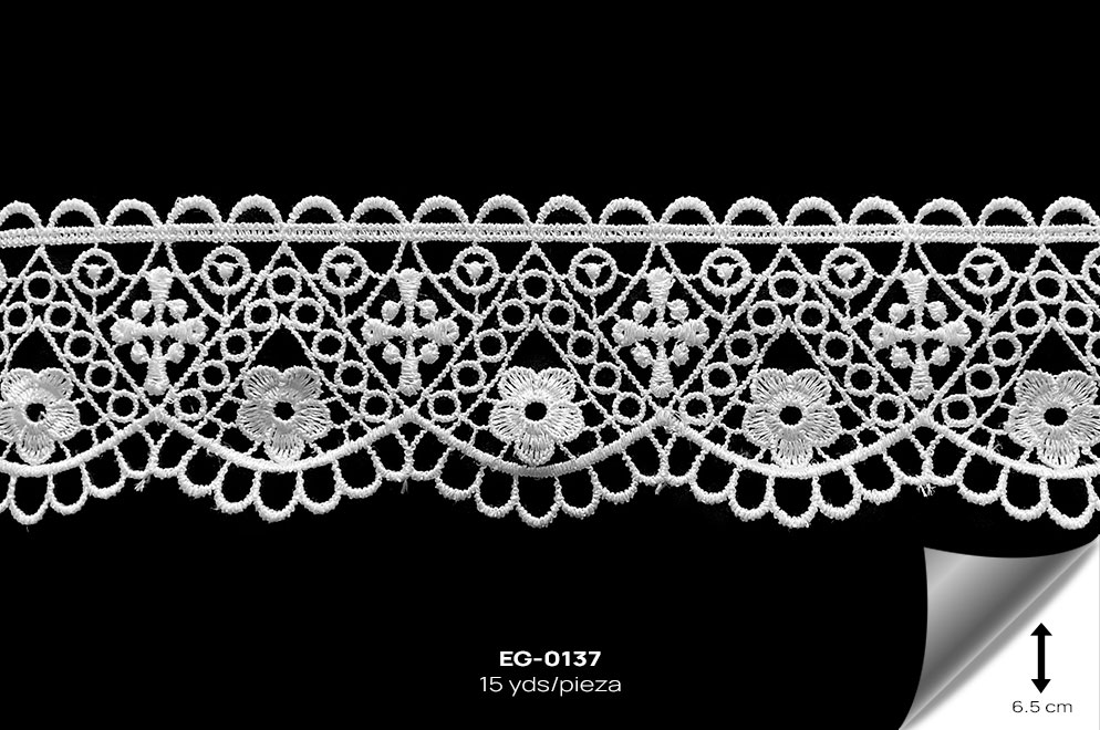 EG-0137 GUIPIUR BLANCO - EG-0137