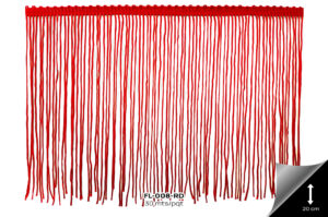 FL-008-RD FLECO 20 CM ROJO, - FL-008-RD