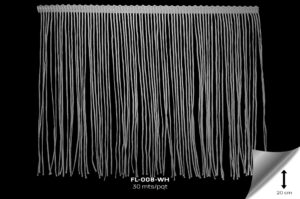 FL-008-WH FLECO 20 CM BLANCO, - FL-008-WH