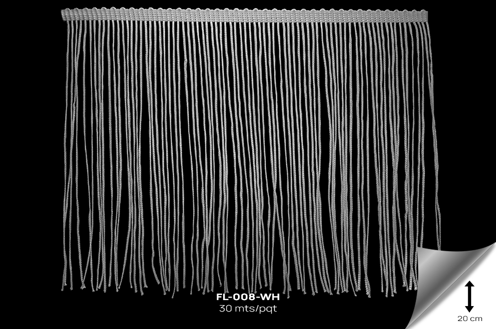 FL-008-WH FLECO 20 CM BLANCO, - FL-008-WH