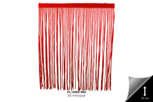 FL-009-RD FLECO 25 CM ROJO, - FL-009-RD