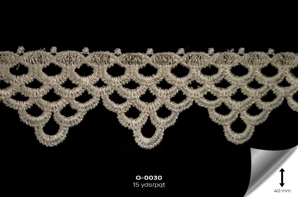 G-0030 GUIPIUR BLANCO - G-0030