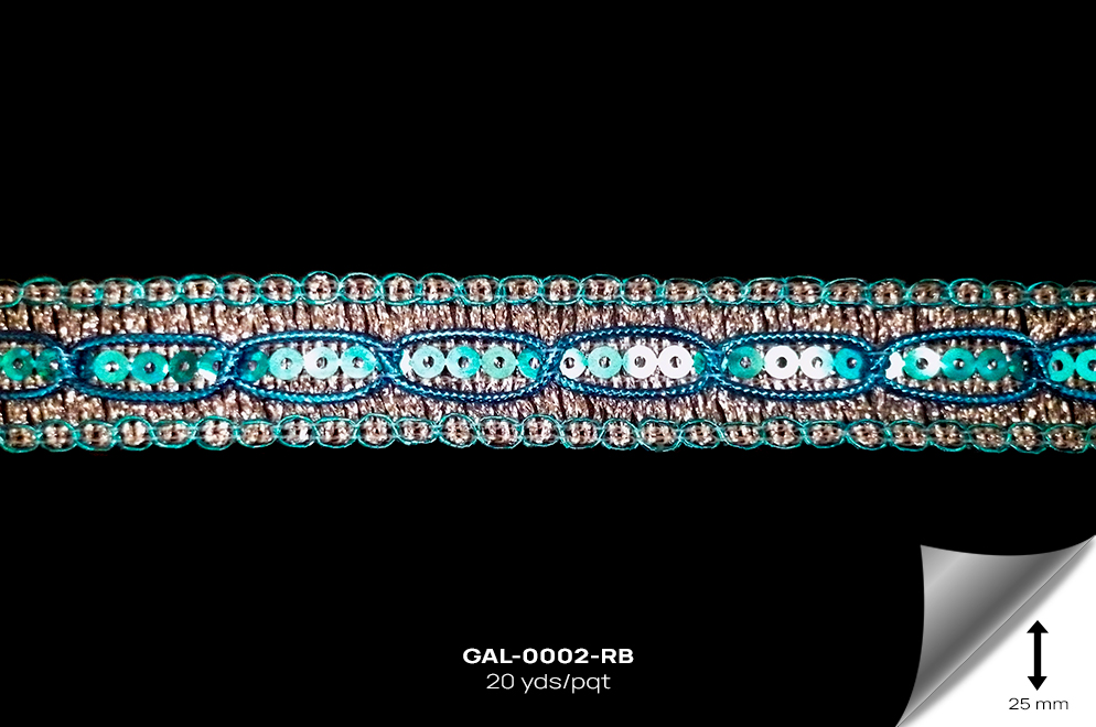 GAL-0002-RB GALON METALIZADO REY - GAL-0002-RB