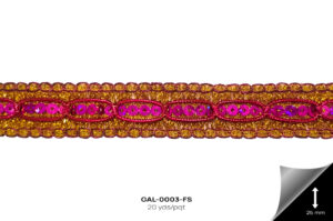 GAL-0003-FS GALON METALIZADO FUCSIA - GAL-0003-FS