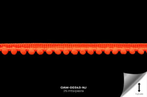 GAM-00343-NJ GALON POMPOM NARANJA - GAM-00343-NJ