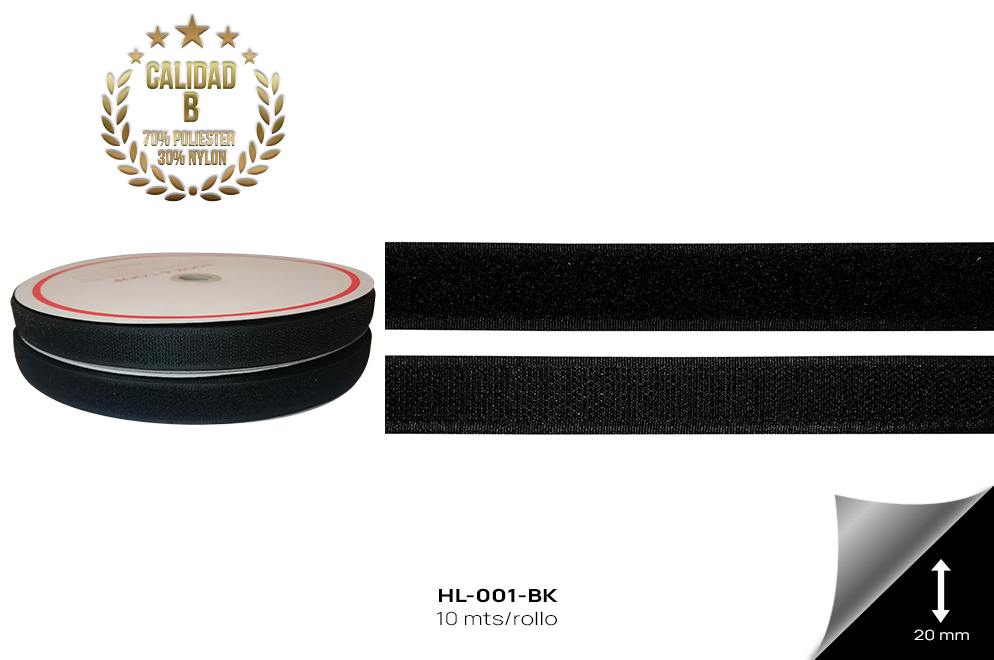 HL-001-BK Contactel Negro - HL-001-BK