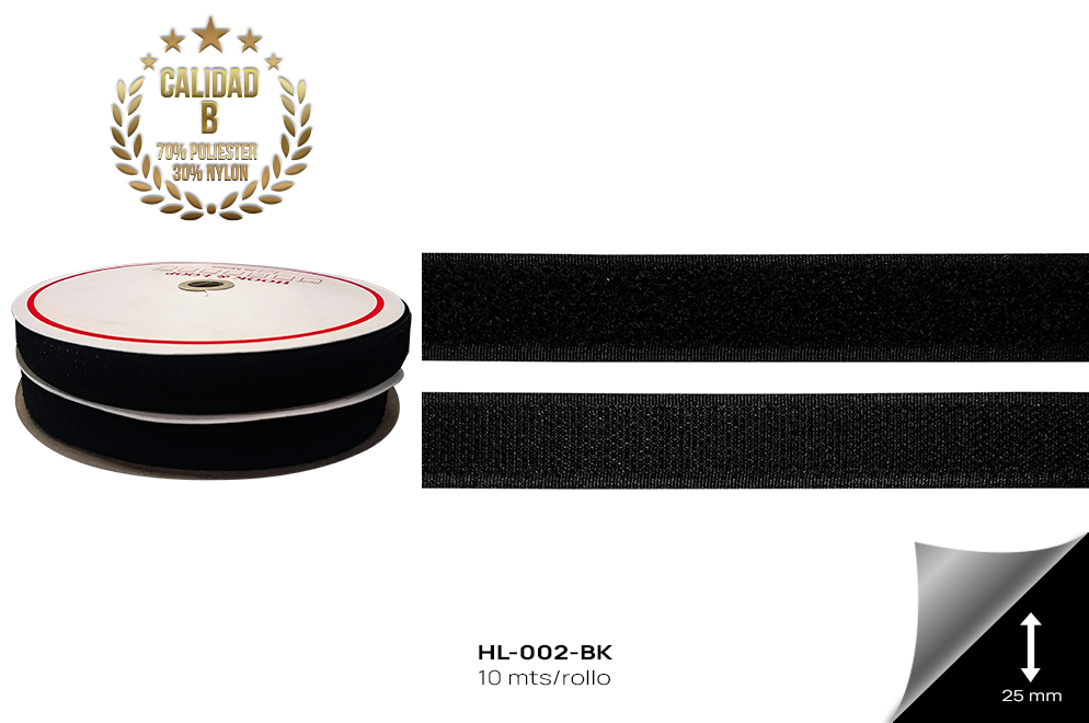 HL-002-BK Contactel Negro - HL-002-BK