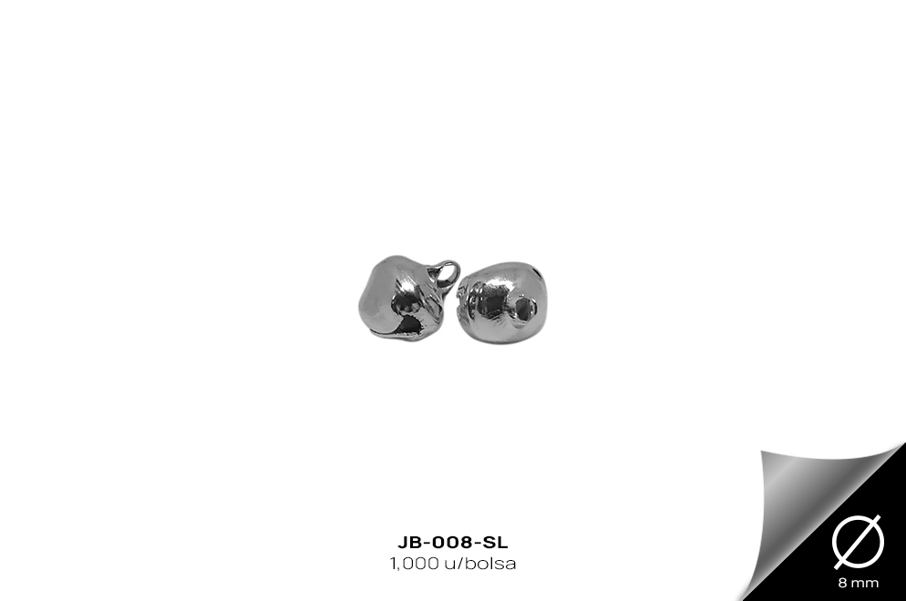 JB-008-SL Cascabel Plateado - JB-008-SL
