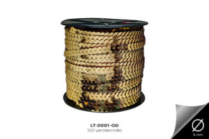 LT-0001-GD LENTEJUELA PLANA DORADO - LT-0001-GD