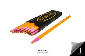 M-001-YL Marcador Sastre 17cm, Amarillo - M-001-YL