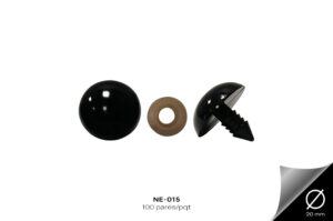 NE-015 Ojo Seguridad Negro. - NE-015