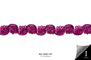 NG-0007-PP GALON METALIZADO MORADO - NG-0007-PP