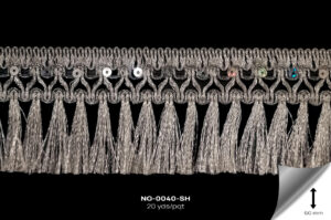 NG-0040-SH GALON METALIZADO PLATA HOLOG - NG-0040-SH