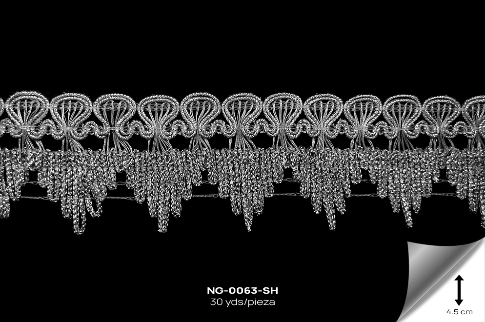 NG-0063-SH GALON PLATA - NG-0063-SH