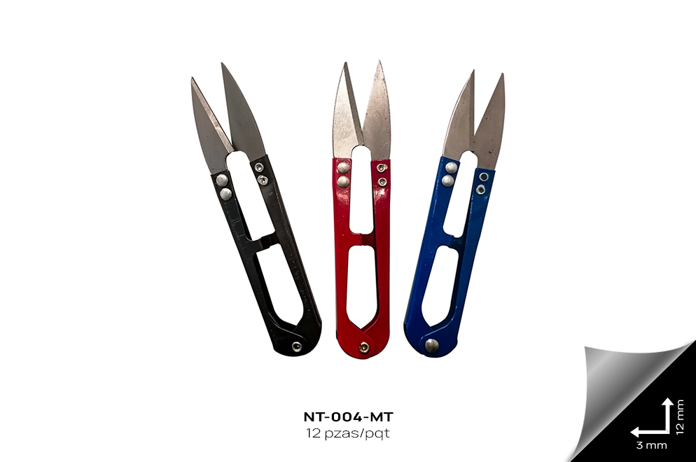 NT-004-MT Tijera Metal T-805 Multicolor - NT-004-MT