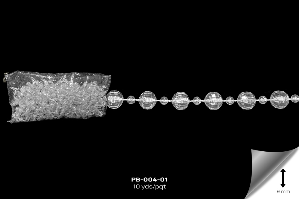 PB-004-01 Cortina Acrilica A4 Transparente - PB-004-01