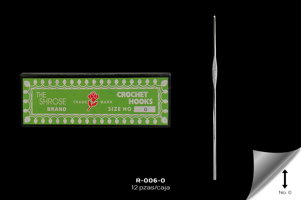 R-006-0 Aguja Crochet - R-006-0