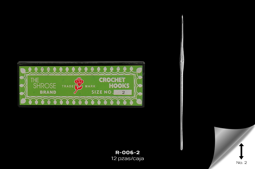 R-006-2 Aguja Crochet - R-006-2
