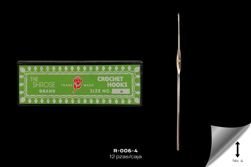 R-006-4 Aguja Crochet - R-006-4
