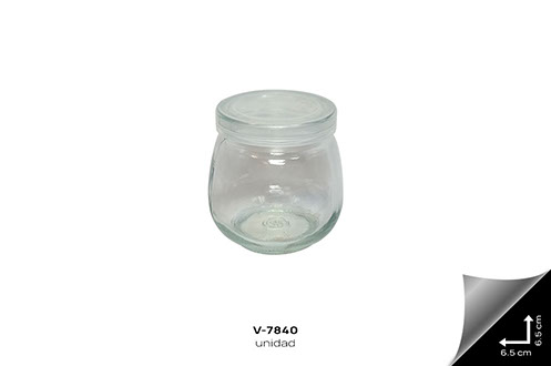 V-7840 FRASCO VIDRIO 5X6.5 - V-7840