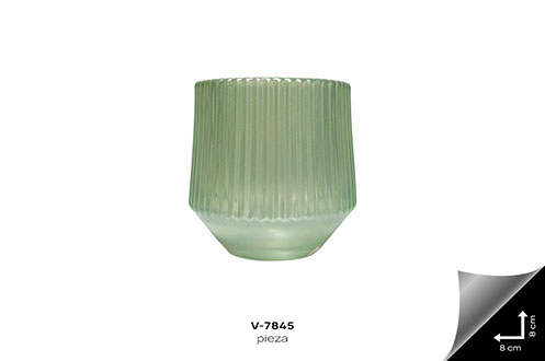 V-7845 JARRON DE VIDRIO - V-7845