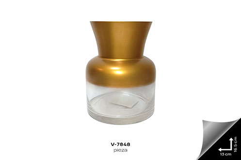 V-7848 JARRON DE VIDRIO - V-7848