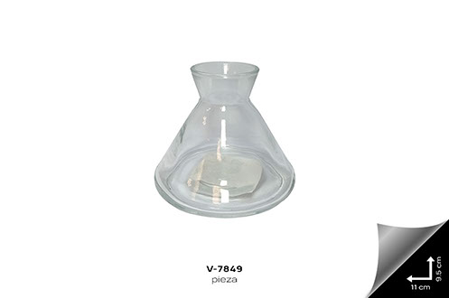 V-7849 JARRON DE VIDRIO - V-7849