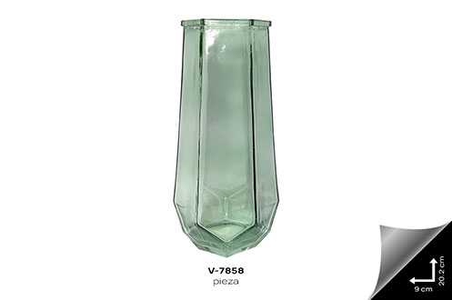 V-7858 JARRON DE VIDRIO - V-7858