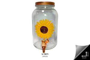 V-7871 JARRON DE VIDRIO - V-7871